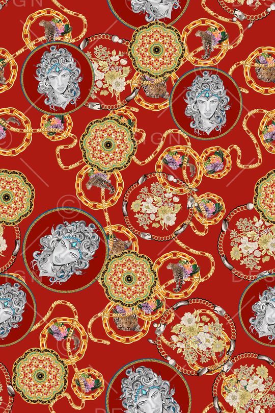 链条印花华亿平台图片