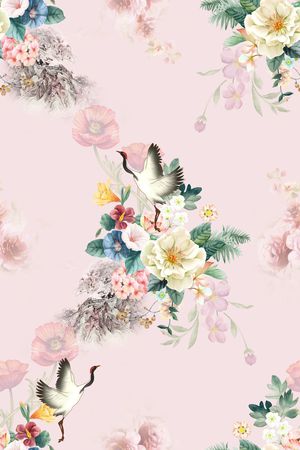 连衣裙印花华亿平台图片