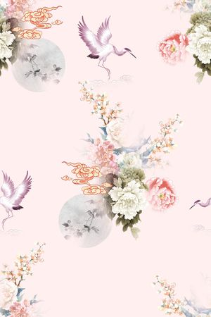 连衣裙印花华亿平台图片