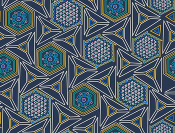 几何印花华亿平台图片