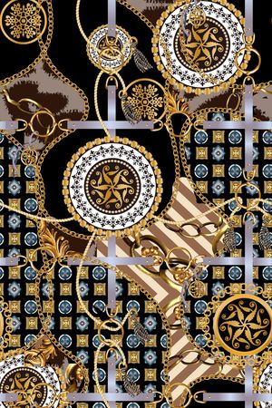 链条印花华亿平台图片