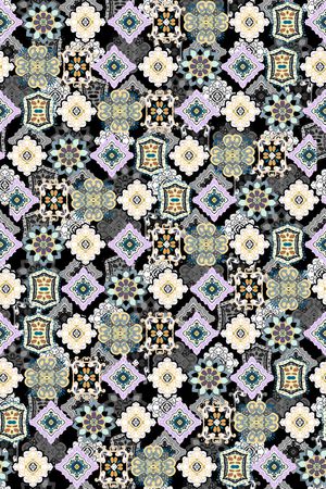 几何印花华亿平台图片