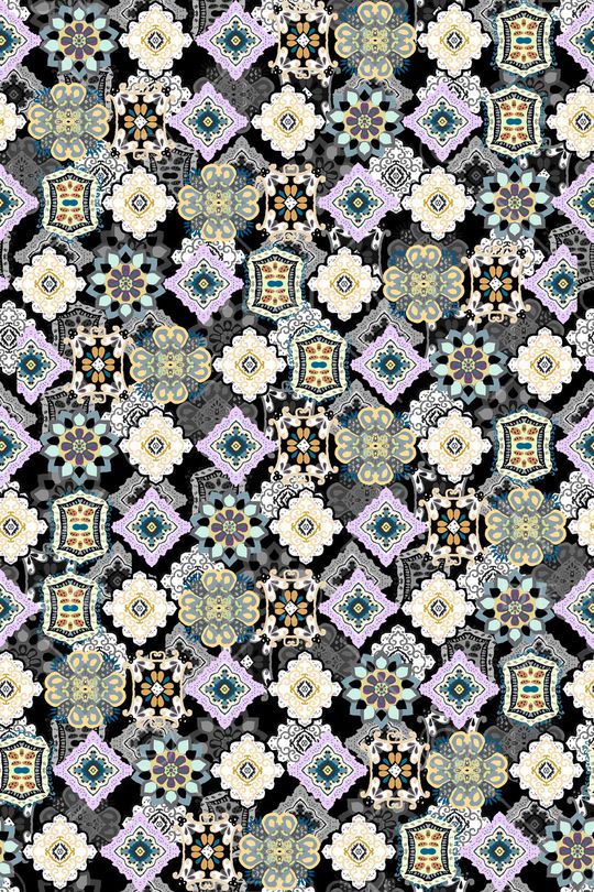 几何印花华亿平台图片