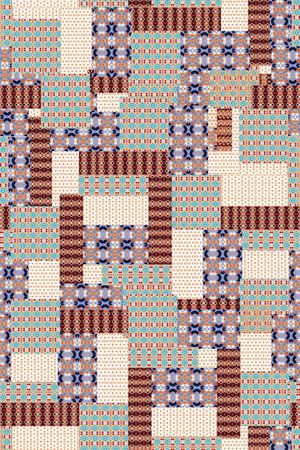 几何印花华亿平台图片