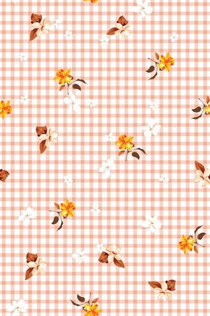 格子印花华亿平台图片