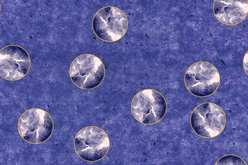 圆形印花华亿平台图片