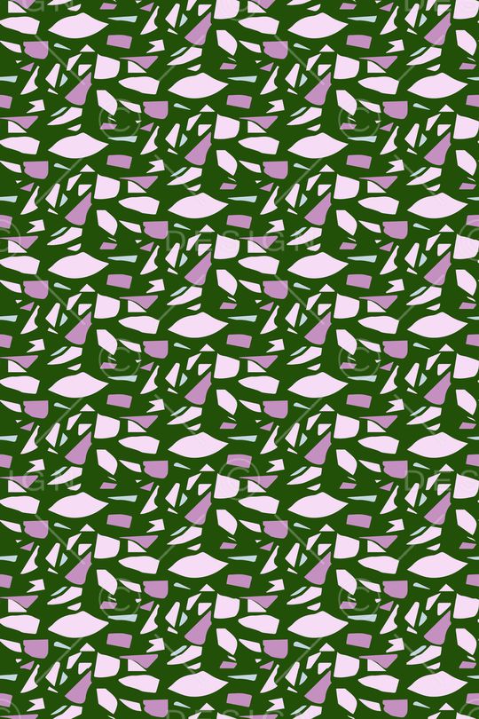 绿色印花华亿平台图片