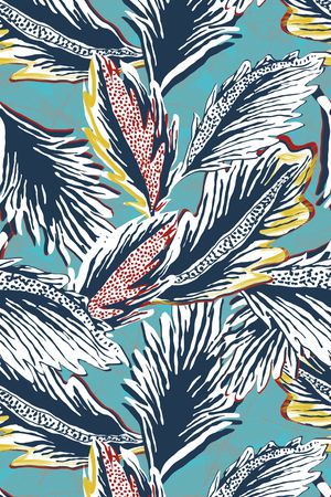 绿植树叶印花华亿平台图片