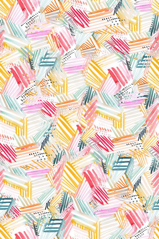 几何印花华亿平台图片