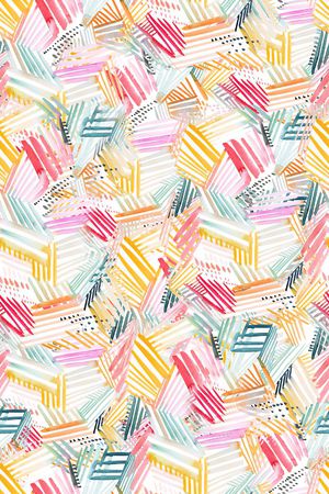 几何印花华亿平台图片