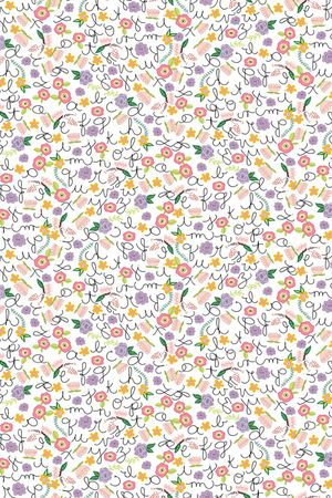 小碎花印花华亿平台图片