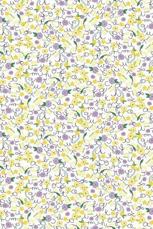 小碎花印花华亿平台图片