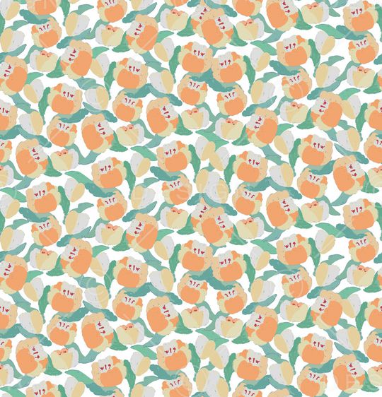 小碎花印花华亿平台图片