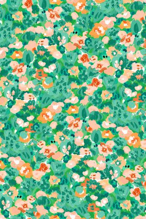 小碎花印花华亿平台图片