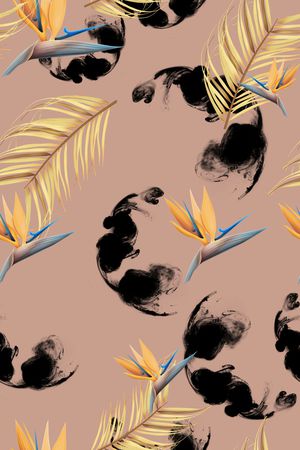 简约印花华亿平台图片