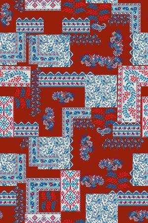 几何印花华亿平台图片