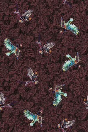 鸟印花华亿平台图片