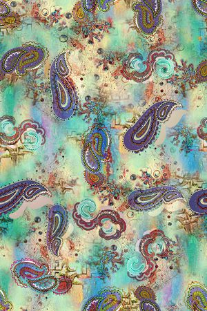 花卉底纹印花华亿平台图片