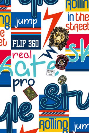 字母印花华亿平台图片