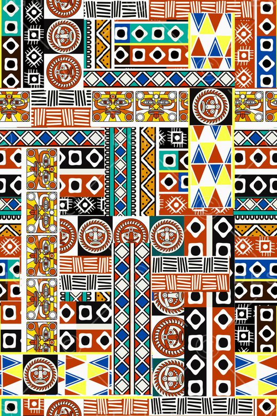 几何印花华亿平台图片