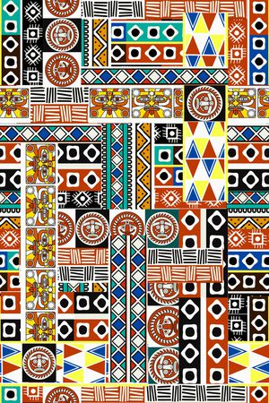 几何印花华亿平台图片