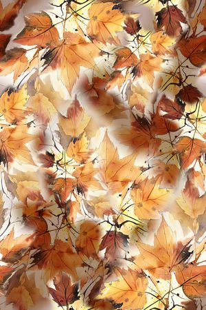 绿植树叶印花华亿平台图片