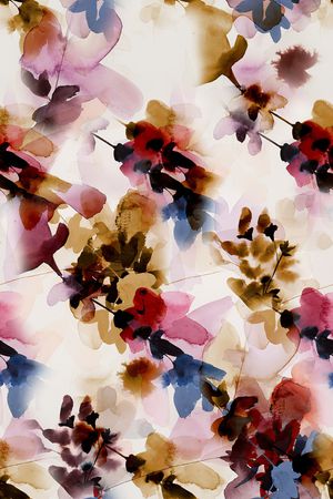 绿植树叶印花华亿平台图片