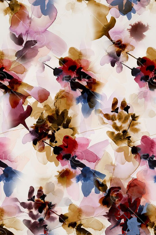 绿植树叶印花华亿平台图片