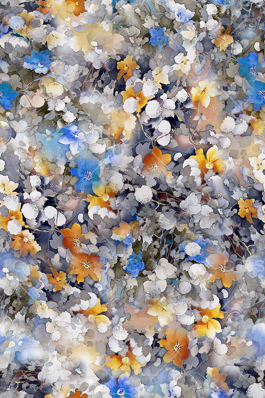 绿植树叶印花华亿平台图片