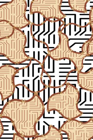 几何印花华亿平台图片