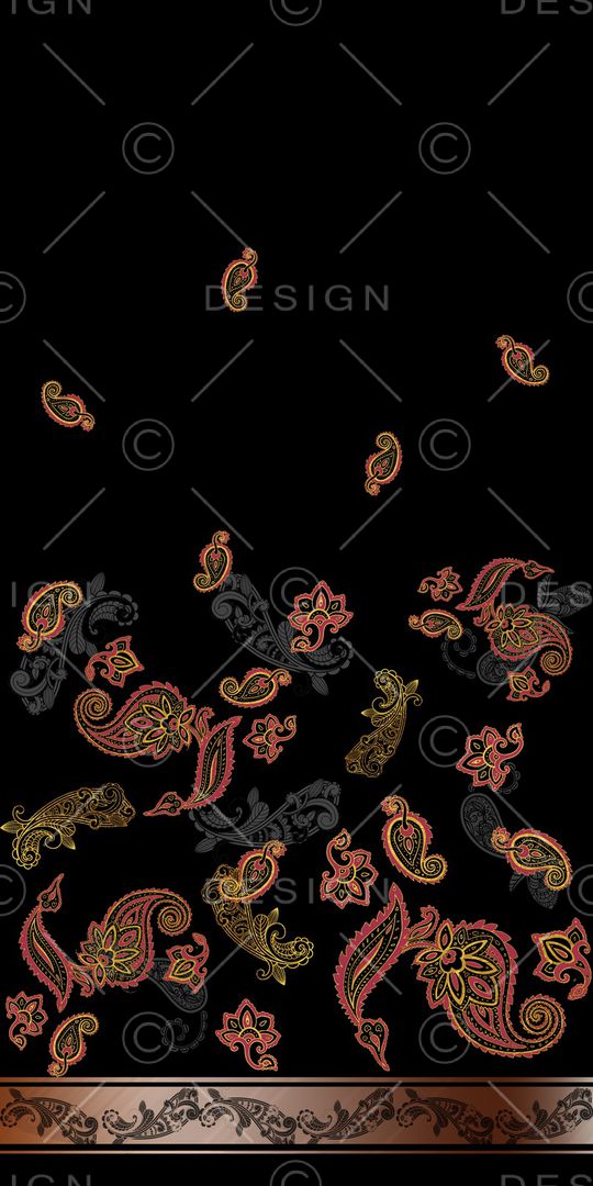 数码定位花印花华亿平台图片