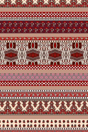 黑底花卉印花华亿平台图片