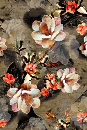 香云纱印花华亿平台图片