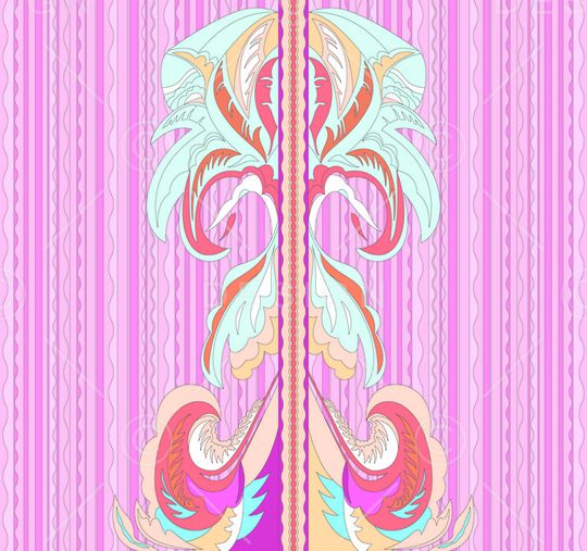 大牌风印花华亿平台图片