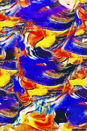 大牌风印花华亿平台图片