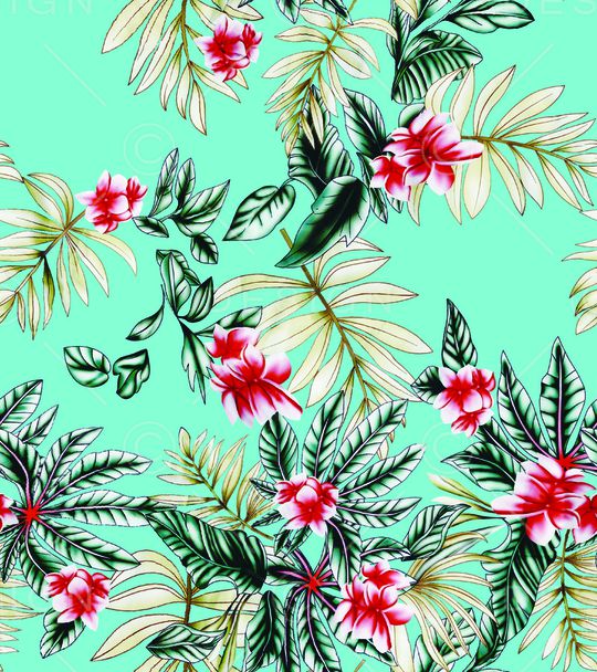 春夏华亿平台印花华亿平台图片