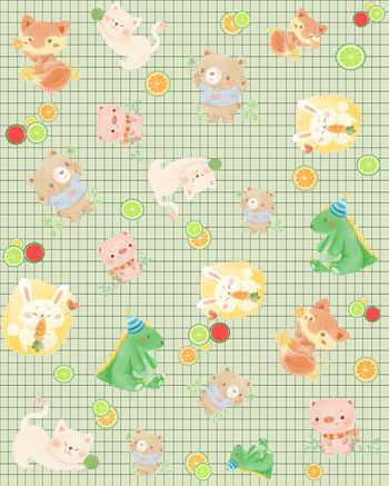 格子印花华亿平台图片