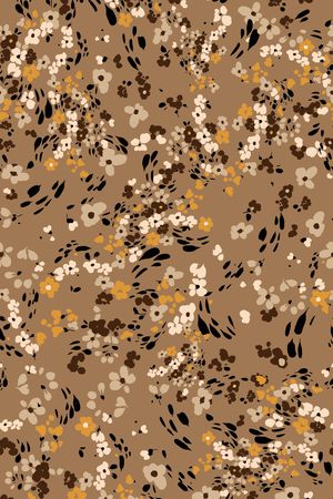 小碎花印花华亿平台图片