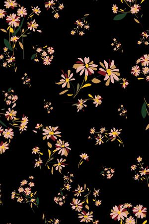 小碎花印花华亿平台图片