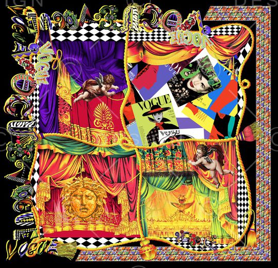 定位花印花华亿平台图片