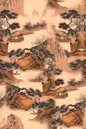 香云纱印花华亿平台图片