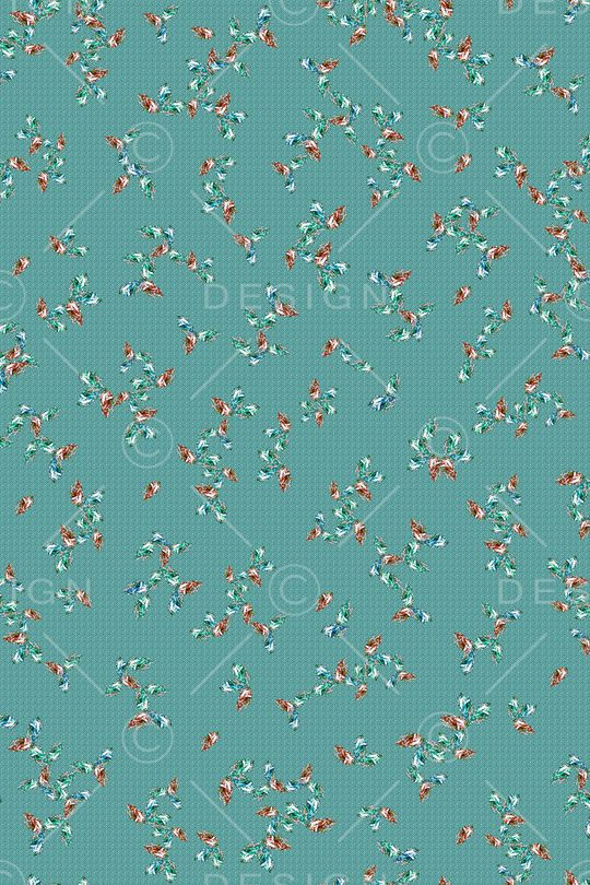 绿色印花华亿平台图片