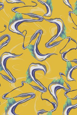 线条印花华亿平台图片