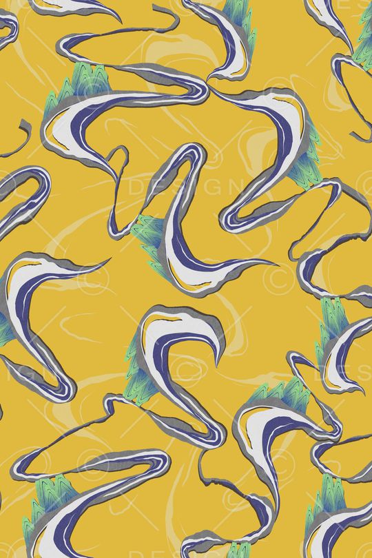 线条印花华亿平台图片