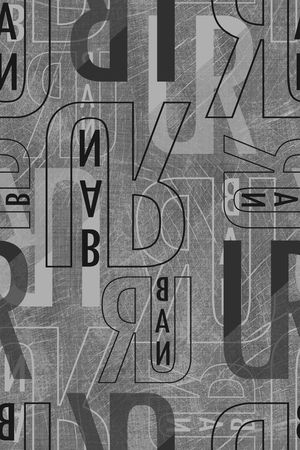 字母印花华亿平台图片