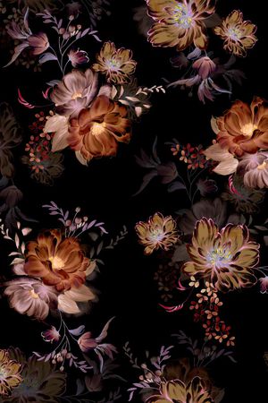 绿植树叶印花华亿平台图片