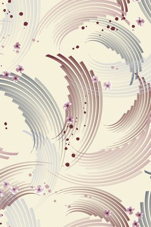 线条印花华亿平台图片