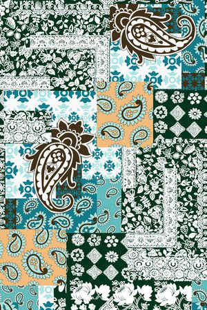 民族风印花华亿平台图片