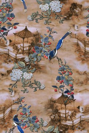 香云纱印花华亿平台图片