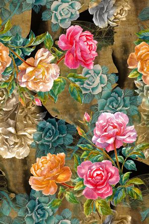 香云纱印花华亿平台图片